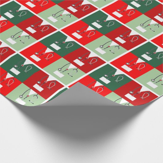 kerstfeestdag in de zusters cadeaupapier (Hoek)