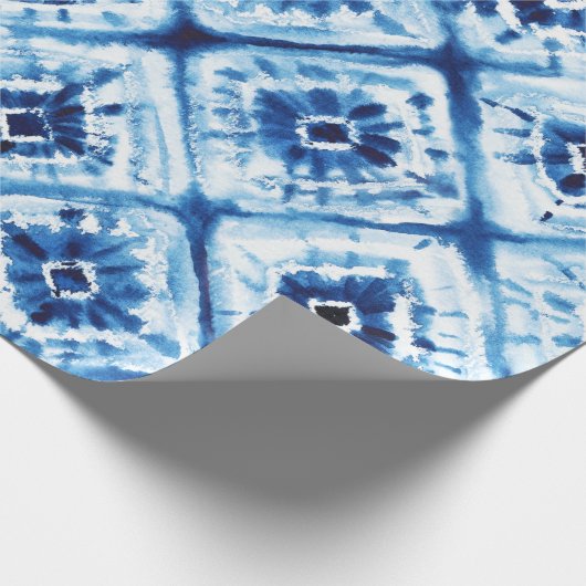 kerstfeestdag in het Japans schildpad Cadeaupapier (Hoek)