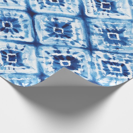 kerstfeestdag in het Japans schildpad Cadeaupapier (Hoek)