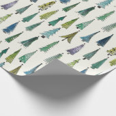 kerstfeestdag in het Vintage Cadeaupapier (Hoek)