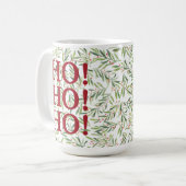 Kerstfeestdag in Holly en Berries Koffiemok (Voorkant links)