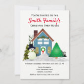 Kerstfeestdag in kerstfeeststijl kaart (Voorkant)