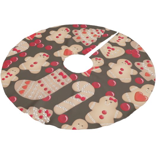 kerstfeestdag in koekjes kerstboom rok (Gekanteld)