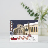 Kerstfeestdag in Londen Briefkaart (Staand voorkant)