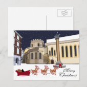 Kerstfeestdag in Londen Briefkaart (Voorkant / Achterkant)