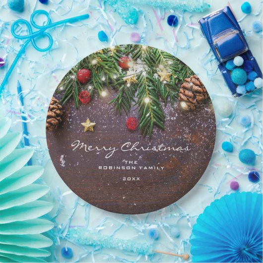 Kerstfeestdag in Oostenrijk Papieren Bordje (Feest)