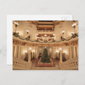 Kerstfeestdag in Pennsylvania State Capitol Feestdagenkaart (Voorkant / Achterkant)