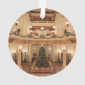 Kerstfeestdag in Pennsylvania State Capitol Ornament (achterkant)