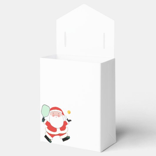 Kerstfeestdag in Pickleball Bedankdoosjes (Geopend)