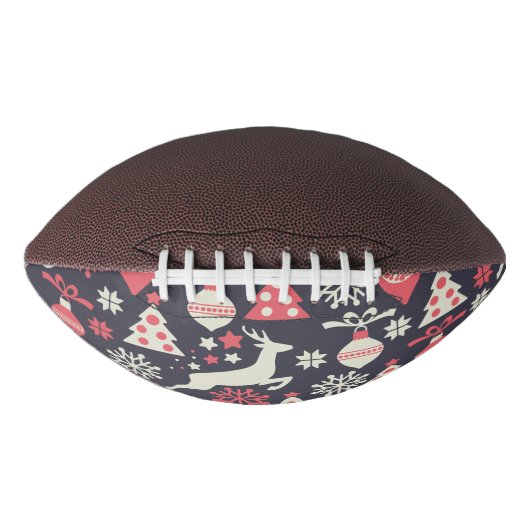 kerstfeestdag in Retro American Football (Voorkant)