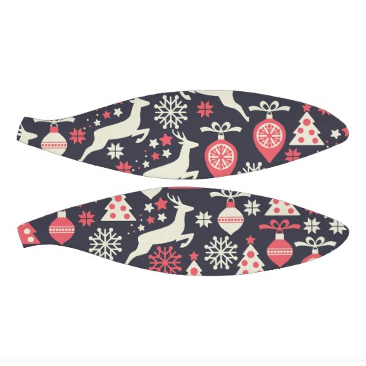 kerstfeestdag in Retro Basketbal (Panelen)