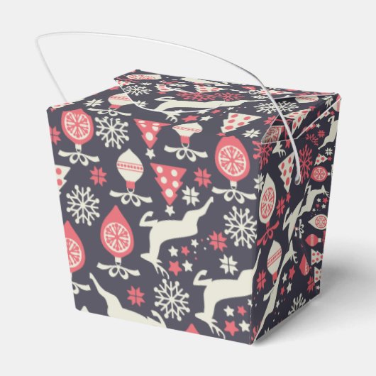  kerstfeestdag in Retro Bedankdoosjes (Achterkant)