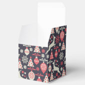 kerstfeestdag in Retro Bedankdoosjes (Geopend)