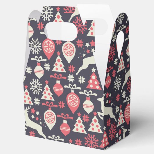  kerstfeestdag in Retro Bedankdoosjes (Geopend)