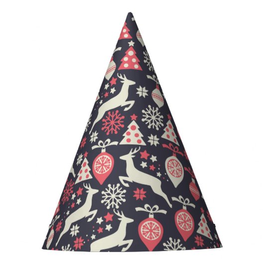  kerstfeestdag in Retro Feesthoedjes (Voorkant)