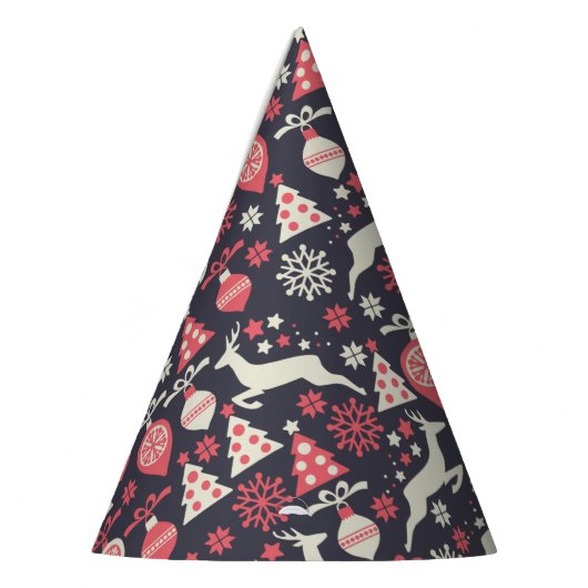  kerstfeestdag in Retro Feesthoedjes (Links)