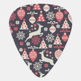  kerstfeestdag in Retro Gitaar Plectrum