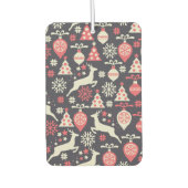  kerstfeestdag in Retro Luchtverfrisser (Voorkant)