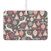  kerstfeestdag in Retro Luchtverfrisser (Voorkant)