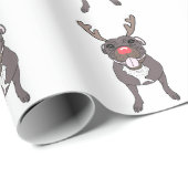 kerstfeestdag in Sgespecialiseerde shire Cadeaupapier (Rol Hoek)