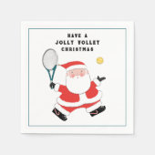 Kerstfeestdag in Tennis Servet (Voorkant)