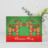 Kerstfeestdag in Zweden Kaart (Staand voorkant)