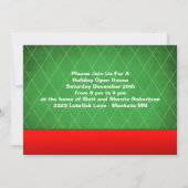 Kerstfeestdag in Zweden Kaart (Achterkant)