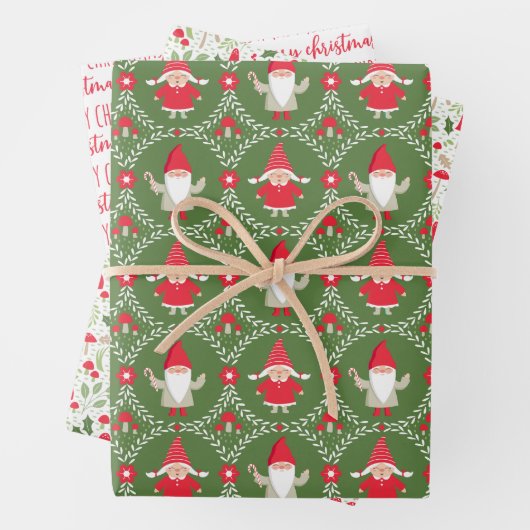 Kerstfeestdag Inpakpapier Vel (In situ)