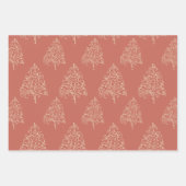 Kerstfeestdag Inpakpapier Vel (Voorkant 2)