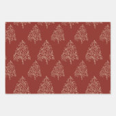 Kerstfeestdag Inpakpapier Vel (Voorkant)