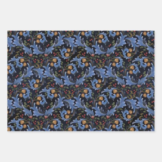  kerstfeestdag inpakpapier vel (Voorkant 2)