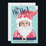 kerstfeestdag jolly Santa Claus-fotokaart Feestdagenkaart<br><div class="desc">Viel het magische en feestelijke vakantieseizoen met onze aangepaste vakantiefoto-kaarten. Ons feestelijke ontwerp is voorzien van onze eigen handgetekende jul-kerstman, ontworpen met heldere kleuren en artistieke whimsical-illustratietechnieken. Plaats je eigen afbeeldingen in de jolly Santa Claus voor een leuke en creatieve kaart die al je familie en vrienden kunnen genieten. Een...</div>