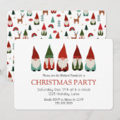 kerstfeestdag kaart (Voorkant / Achterkant)