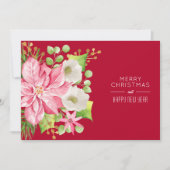 kerstfeestdag Kaart (Voorkant)