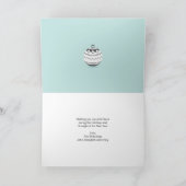 Kerstfeestdag Kaart (Binnen)