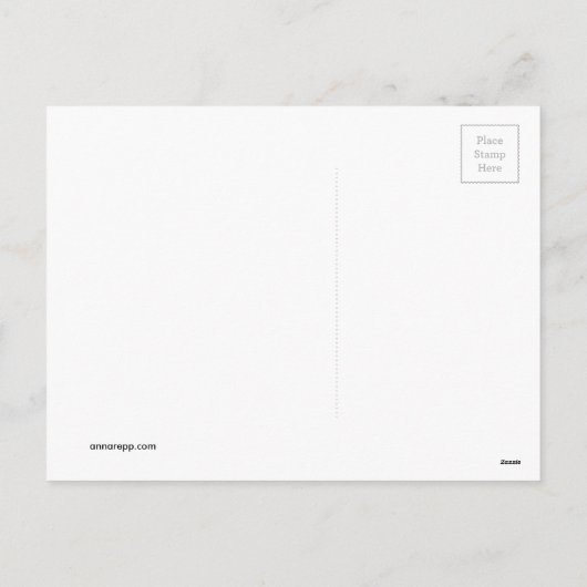 Kerstfeestdag Kaart (Achterkant)