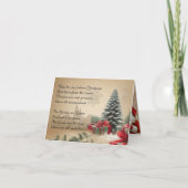 kerstfeestdag kaart (Voorkant)