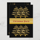 kerstfeestdag kaart (Voorkant / Achterkant)