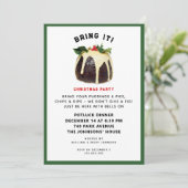 Kerstfeestdag Kaart (Staand voorkant)