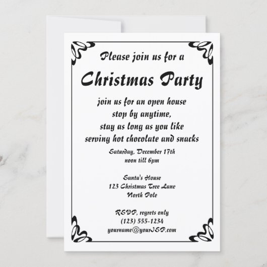  kerstfeestdag kaart (Achterkant)