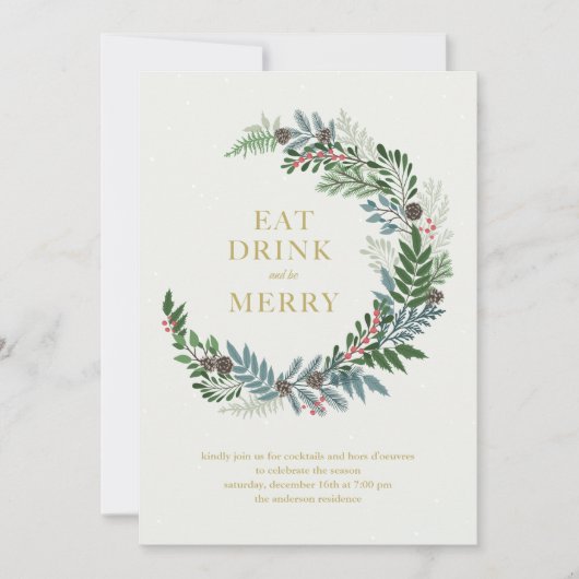 Kerstfeestdag Kaart (Voorkant)