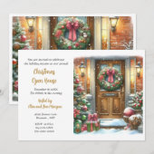 Kerstfeestdag Kaart (Voorkant / Achterkant)