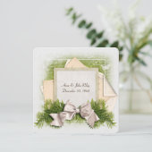 kerstfeestdag kaart (Staand voorkant)