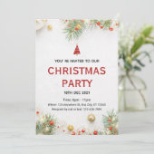 Kerstfeestdag Kaart (Staand voorkant)