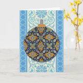  kerstfeestdag kaart (Gele Bloem)