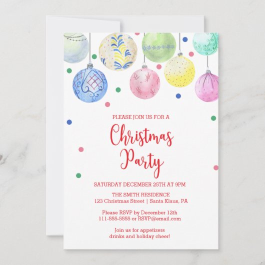 kerstfeestdag kaart (Voorkant)