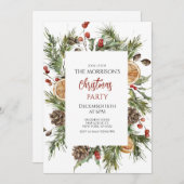 Kerstfeestdag Kaart (Voorkant / Achterkant)