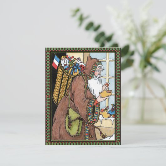  kerstfeestdag kaart (Staand voorkant)