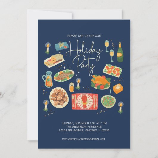 kerstfeestdag kaart (Voorkant)