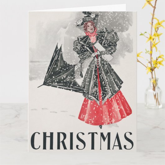 kerstfeestdag kaart (Gele Bloem)